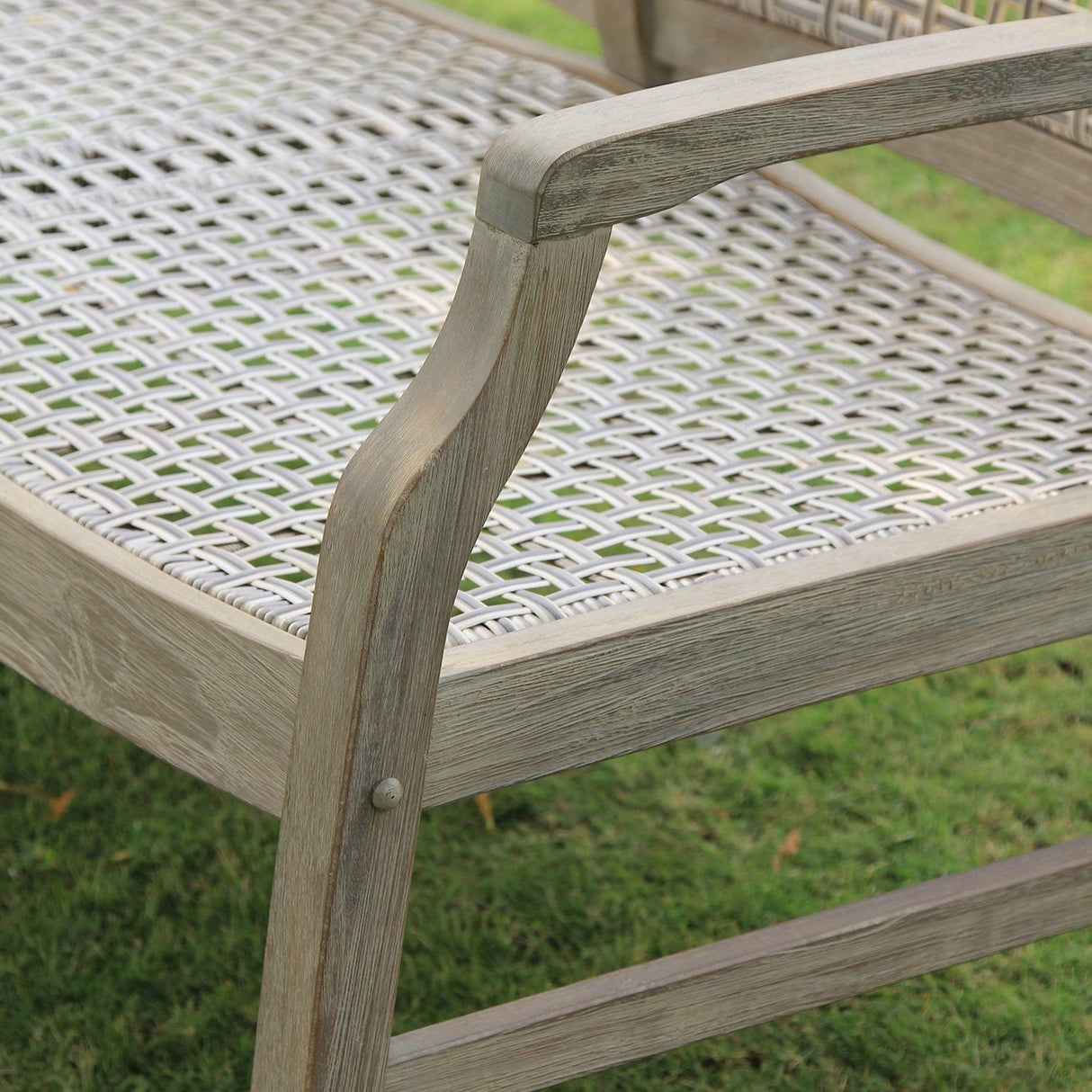 Cambridge Casual Zuma Teak Wicker Outdoor Sofa