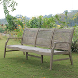 Cambridge Casual Zuma Teak Wicker Outdoor Sofa