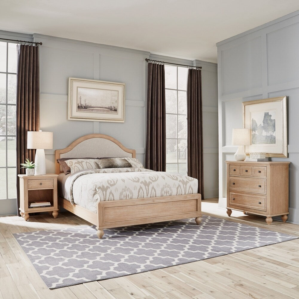 Cambridge Queen Bed, Chest, & Night Stand