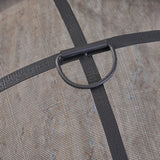 Camila Outdoor 32-Inch Wood Burning Light-Weight Concrete Round Fire Pit by Christopher Knight Home