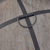 Camila Outdoor 32-Inch Wood Burning Light-Weight Concrete Round Fire Pit by Christopher Knight Home