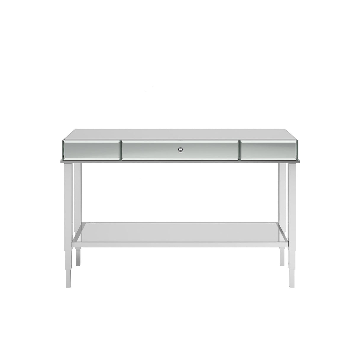 Camille Mirrored TV Stand Console Table with Drawer by iNSPIRE Q Bold