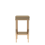 Camille Mirrored TV Stand Console Table with Drawer by iNSPIRE Q Bold