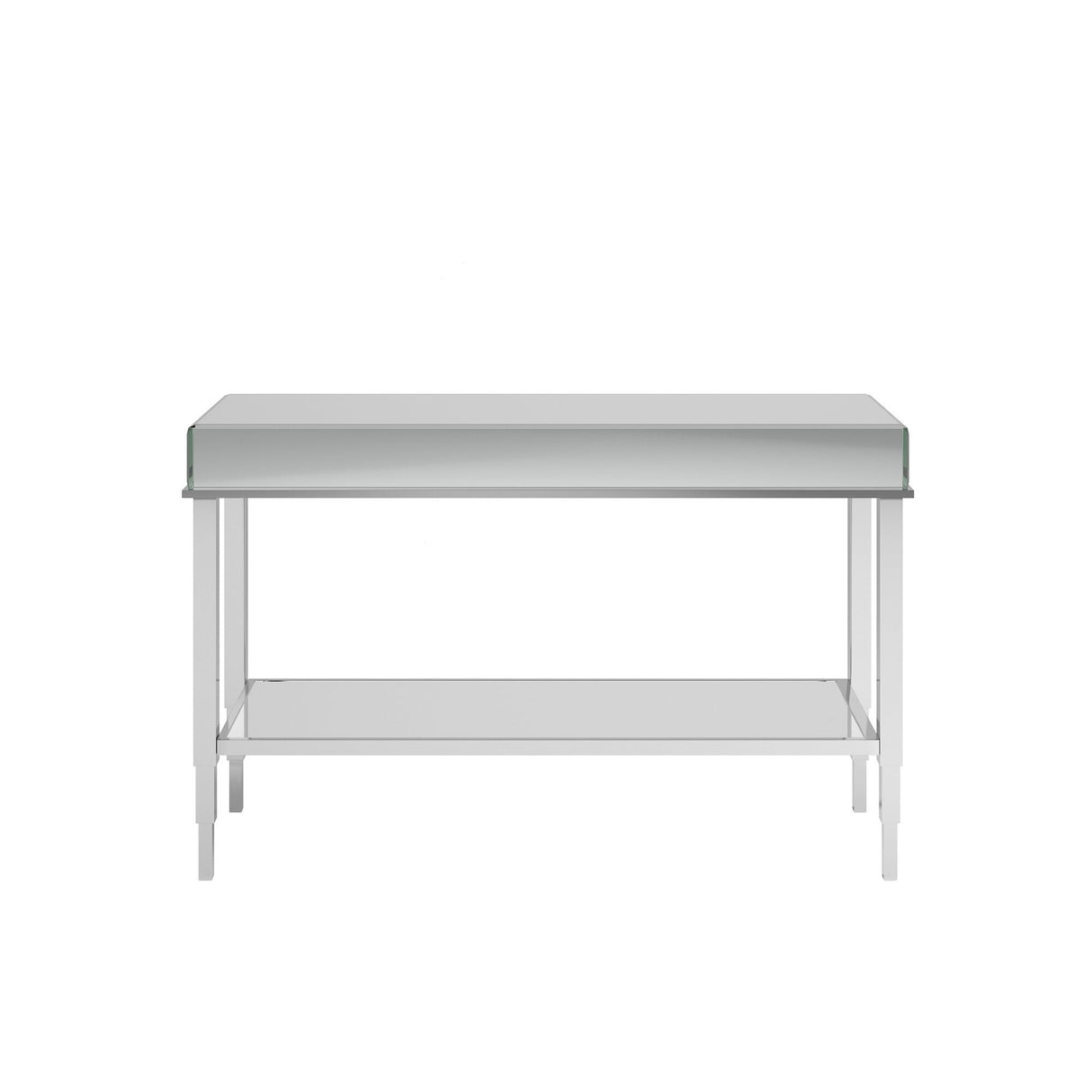 Camille Mirrored TV Stand Console Table with Drawer by iNSPIRE Q Bold