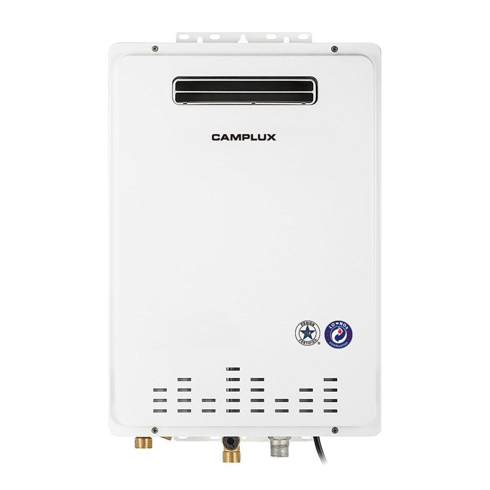 Camplux 26L 6.86 GPM High Capacity Outdoor Propane Gas Tankless Water Heater Flow Control Residential CAS Certification