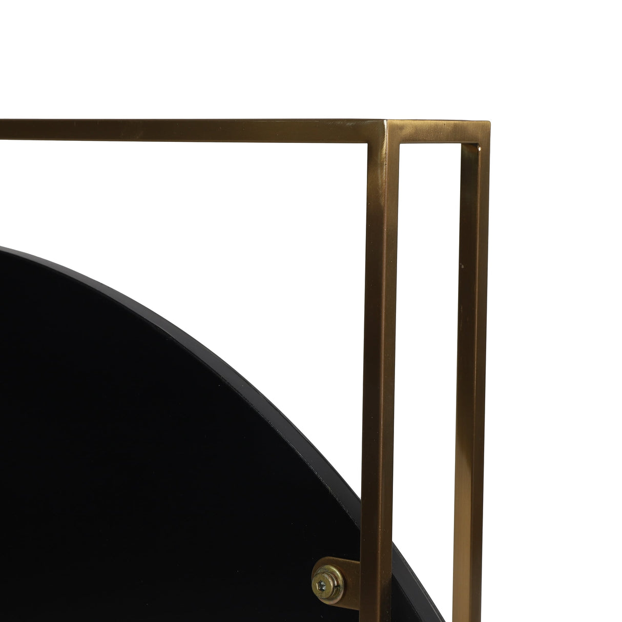 Canaan Modern Round Framed Wall Mirror by Christopher Knight Home - 36.00" H x 31.50" W x 3.25" D