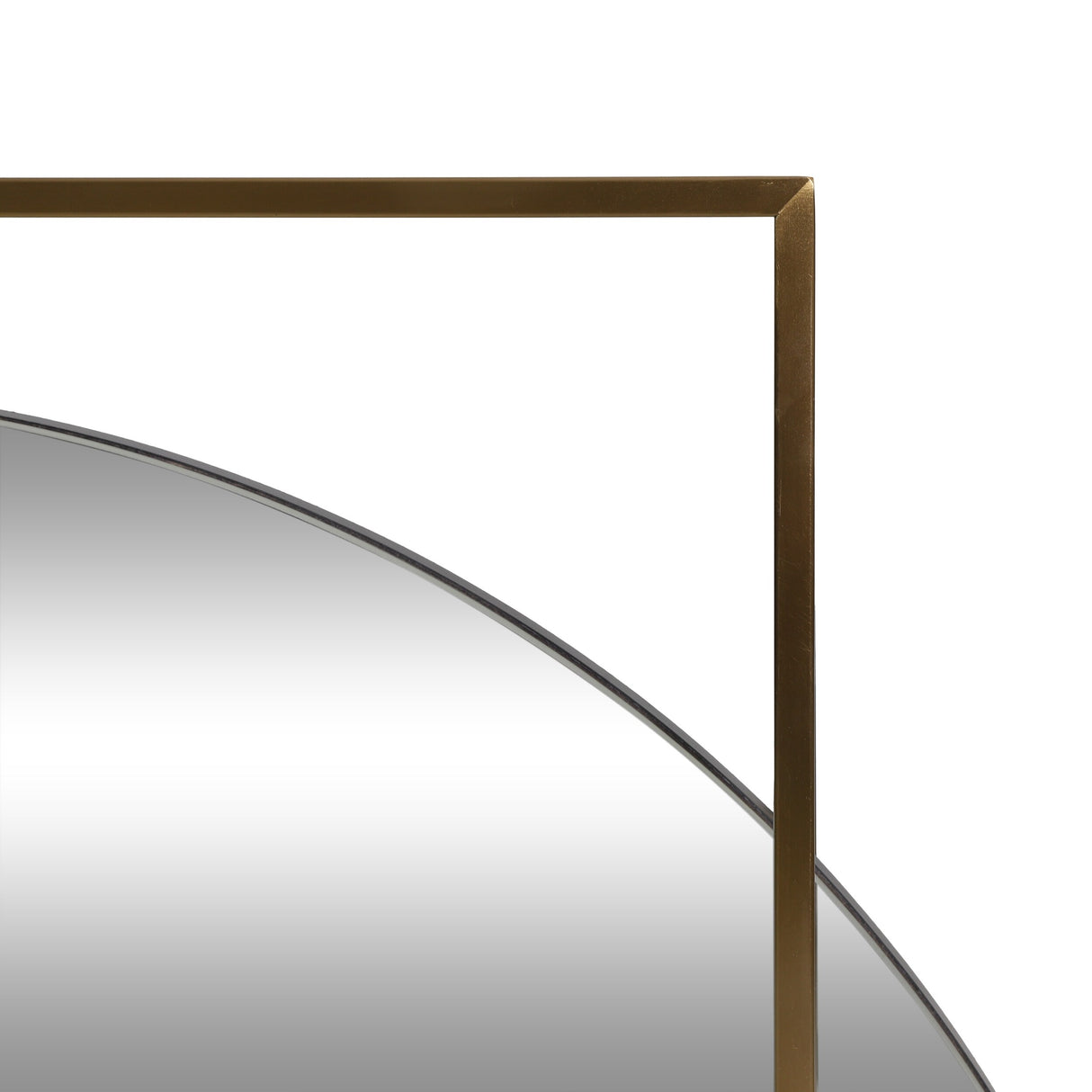 Canaan Modern Round Framed Wall Mirror by Christopher Knight Home - 36.00" H x 31.50" W x 3.25" D