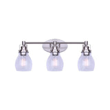 Carson Seeded Glass Vanity Light
