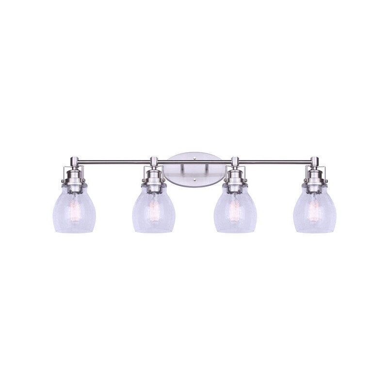 Carson Seeded Glass Vanity Light