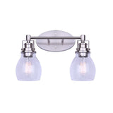 Carson Seeded Glass Vanity Light