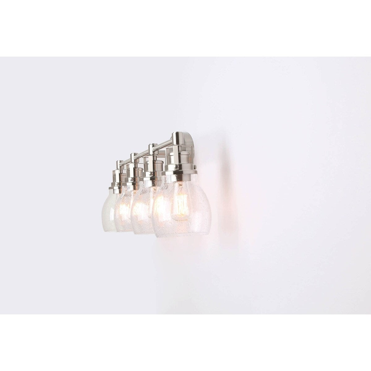 Carson Seeded Glass Vanity Light