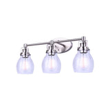 Carson Seeded Glass Vanity Light