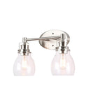 Carson Seeded Glass Vanity Light