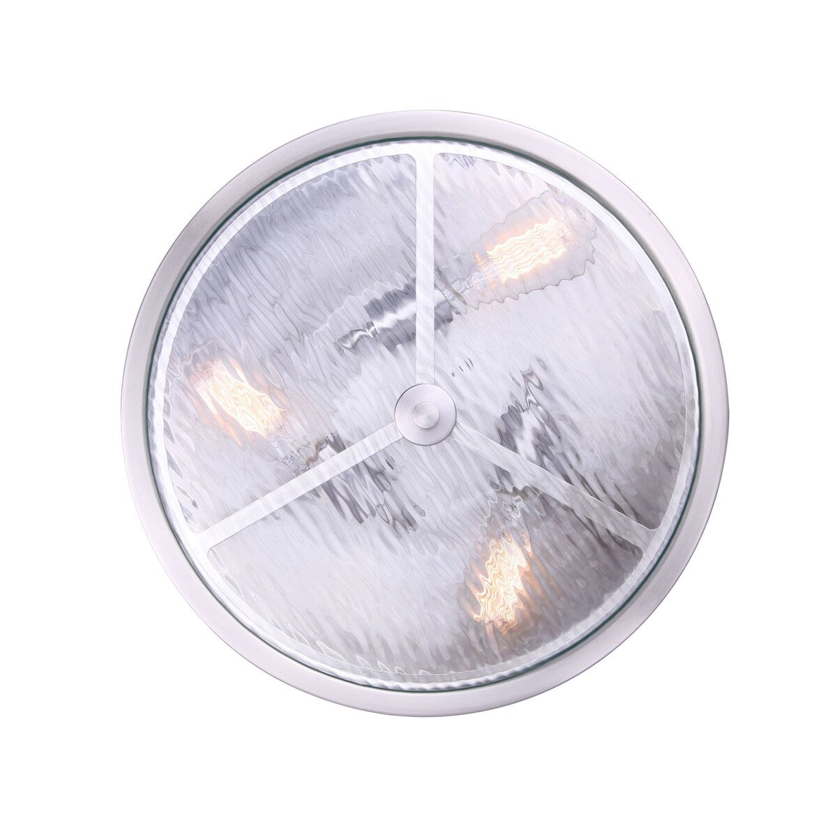 Canarm Cala 3 Light 16" Wide Flush Mount Drum Ceiling Fixture