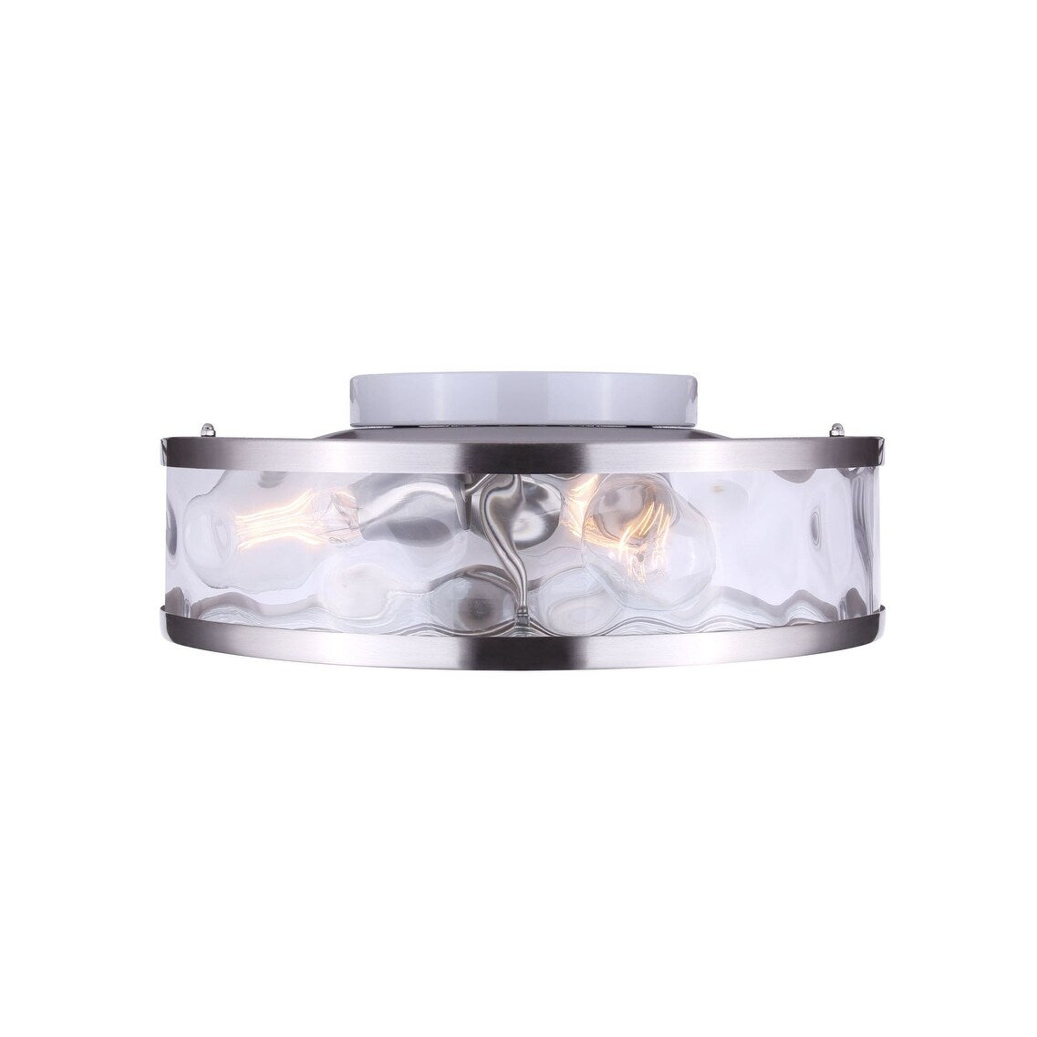 Canarm Cala 3 Light 16" Wide Flush Mount Drum Ceiling Fixture