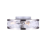 Canarm Cala 3 Light 16" Wide Flush Mount Drum Ceiling Fixture