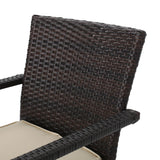 Cancun Outdoor 4-piece Wicker Chat Set by Christopher Knight Home