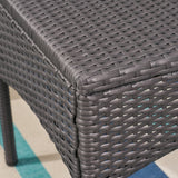 Cancun Outdoor 4-piece Wicker Chat Set by Christopher Knight Home