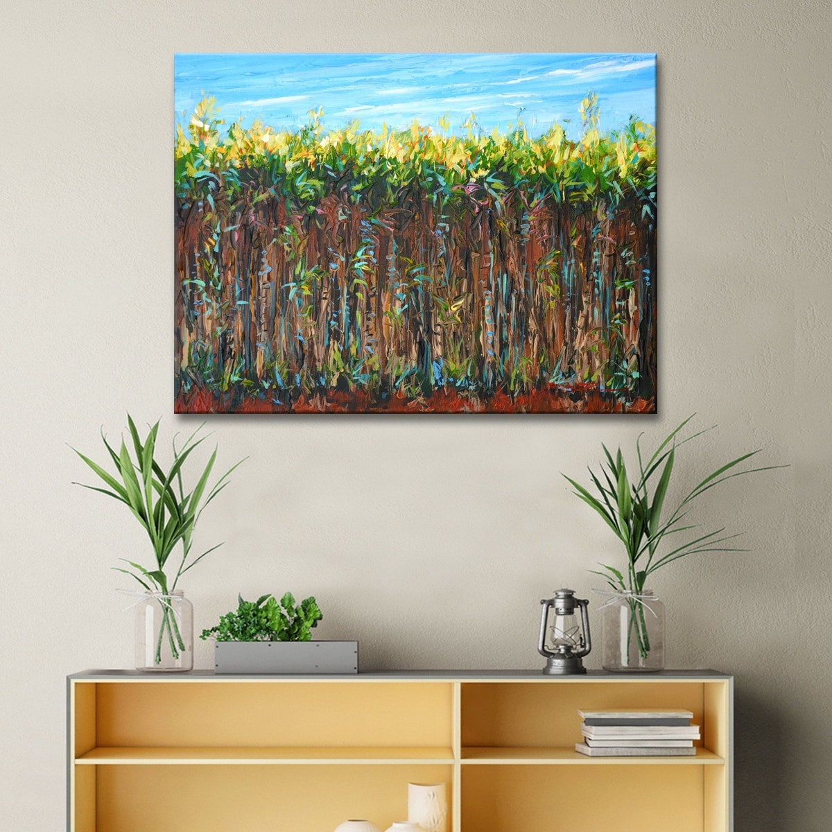 Cane Field' Agriculture Canvas Wall Art by Sarah LaPierre