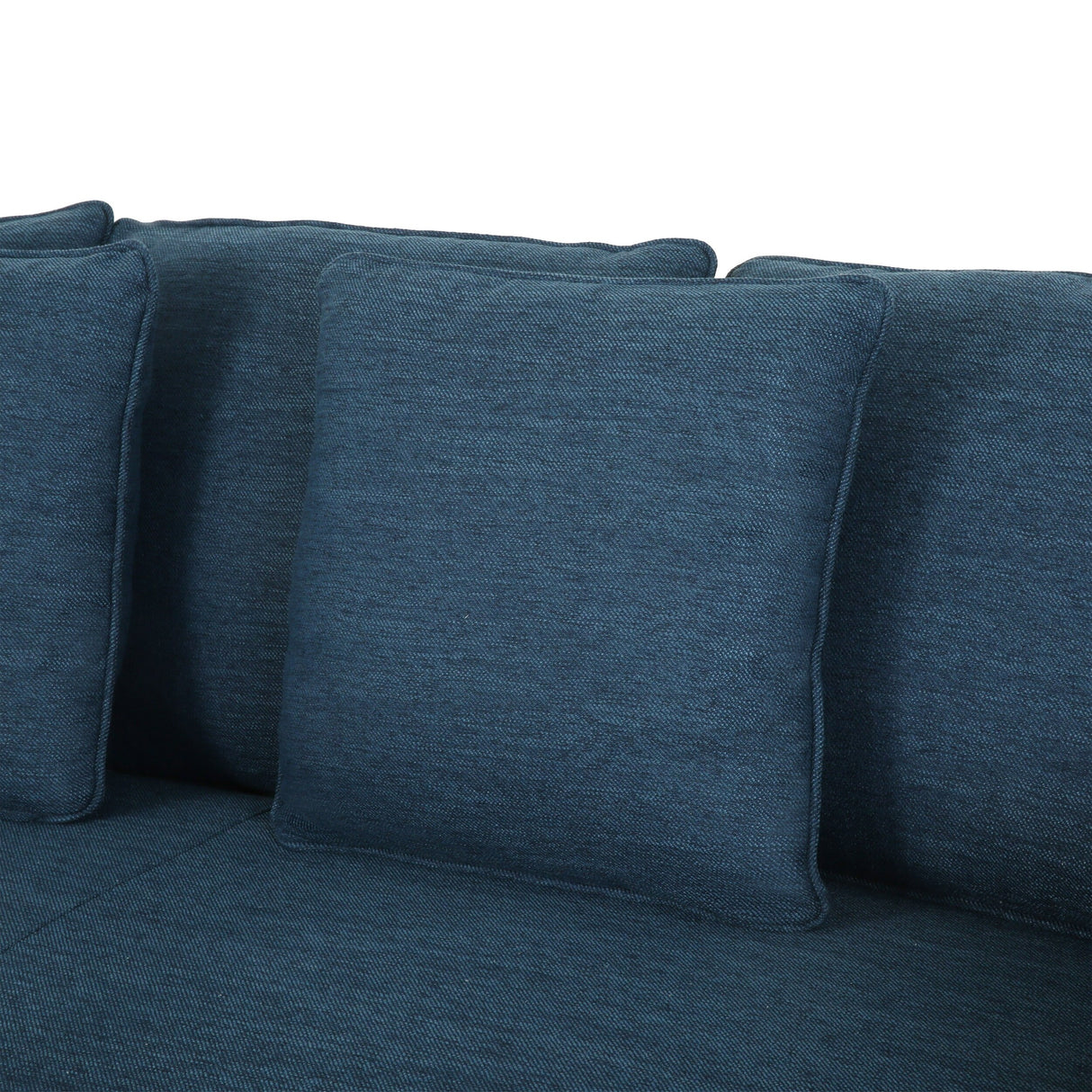 Canisbay Modern 3-seater Fabric Sofa by Christopher Knight Home - 82.75" W x 33.25" D x 35.25" H