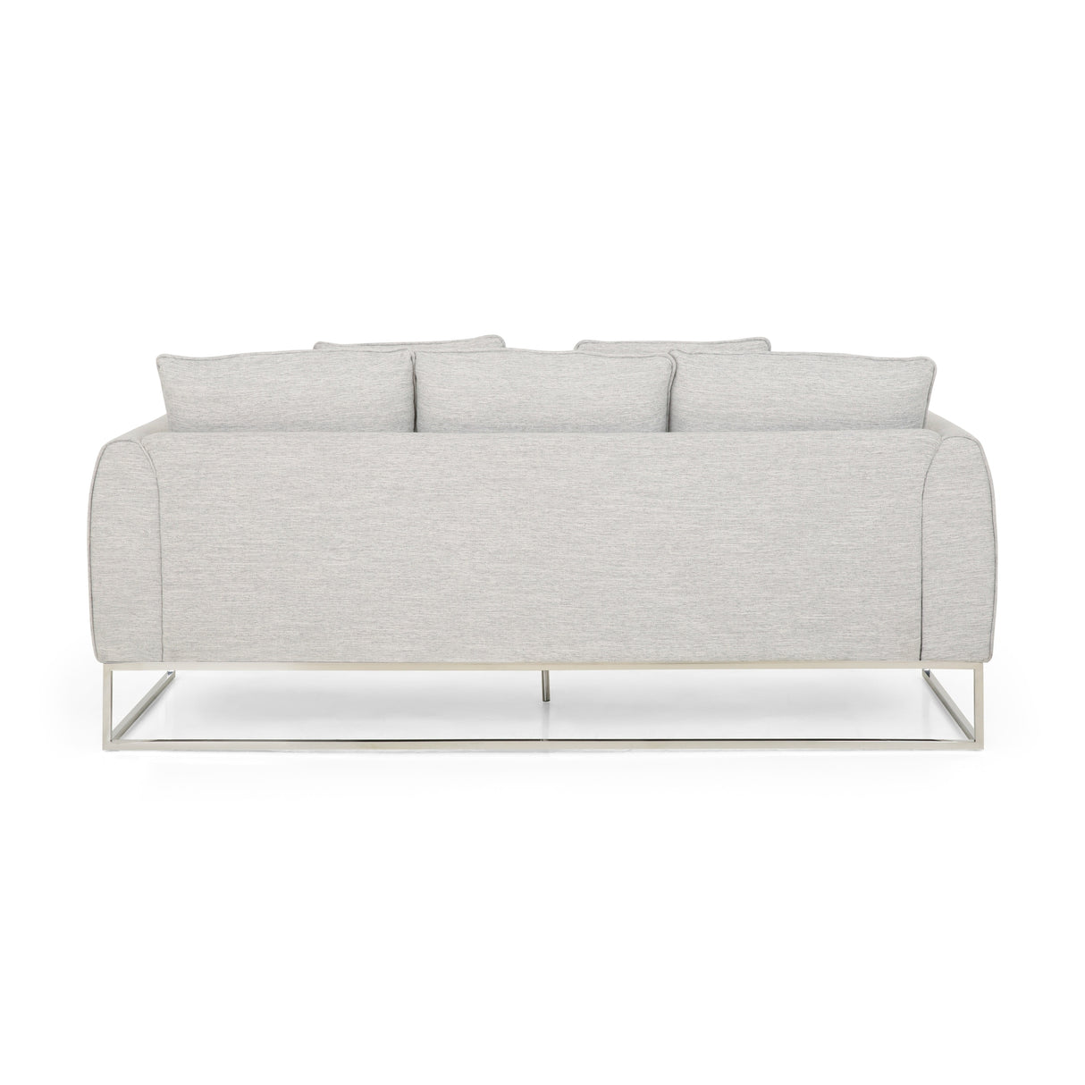 Canisbay Modern 3-seater Fabric Sofa by Christopher Knight Home - 82.75" W x 33.25" D x 35.25" H