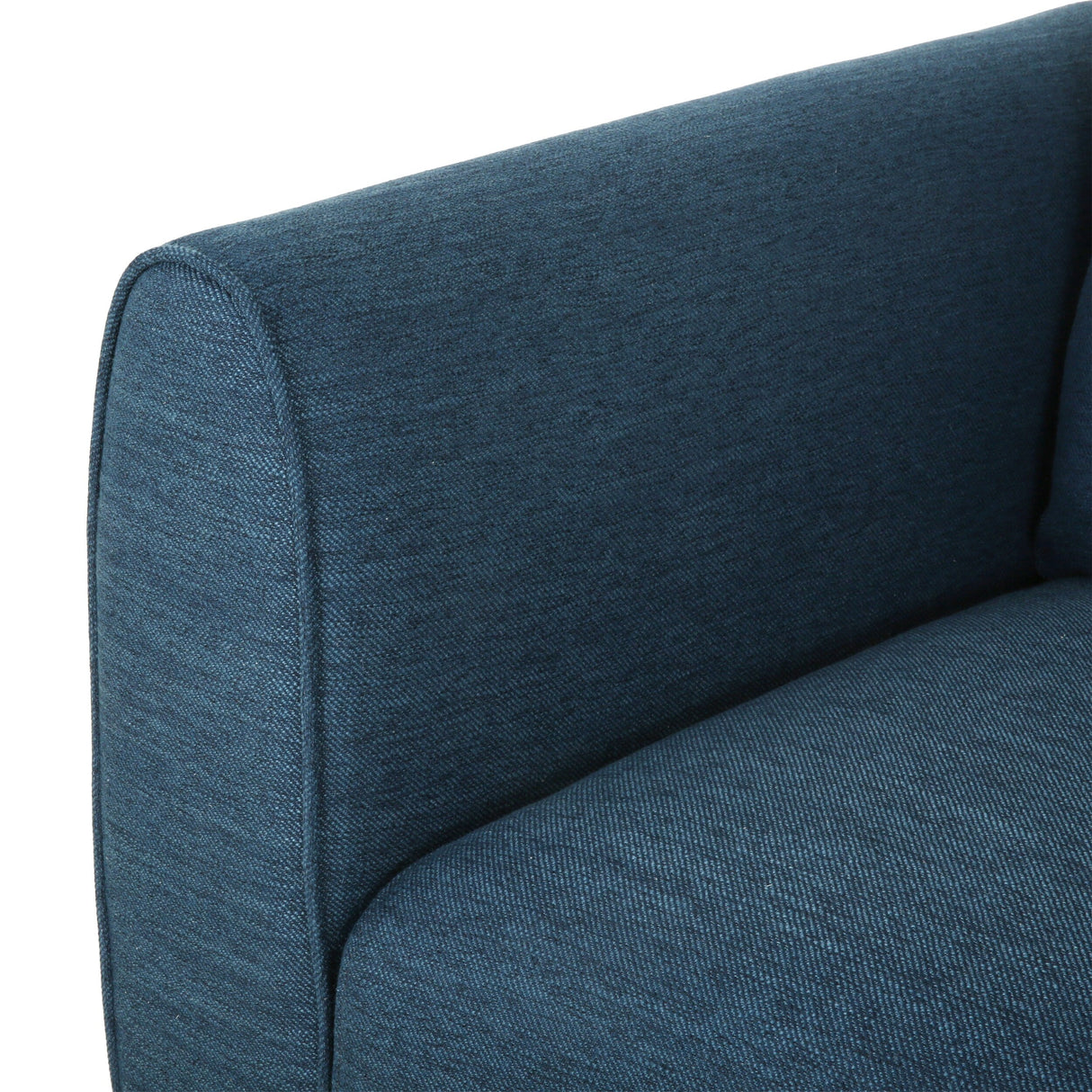 Canisbay Modern 3-seater Fabric Sofa by Christopher Knight Home - 82.75" W x 33.25" D x 35.25" H