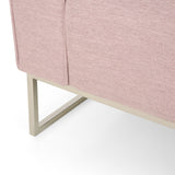 Canisbay Modern 3-seater Fabric Sofa by Christopher Knight Home - 82.75" W x 33.25" D x 35.25" H