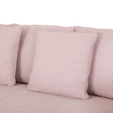 Canisbay Modern 3-seater Fabric Sofa by Christopher Knight Home - 82.75" W x 33.25" D x 35.25" H