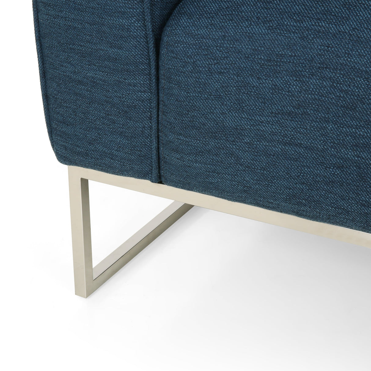 Canisbay Modern 3-seater Fabric Sofa by Christopher Knight Home - 82.75" W x 33.25" D x 35.25" H