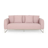 Canisbay Modern 3-seater Fabric Sofa by Christopher Knight Home - 82.75" W x 33.25" D x 35.25" H