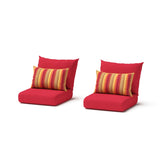 Cannes 2 Piece Sunbrella Outdoor Patio Club Chairs