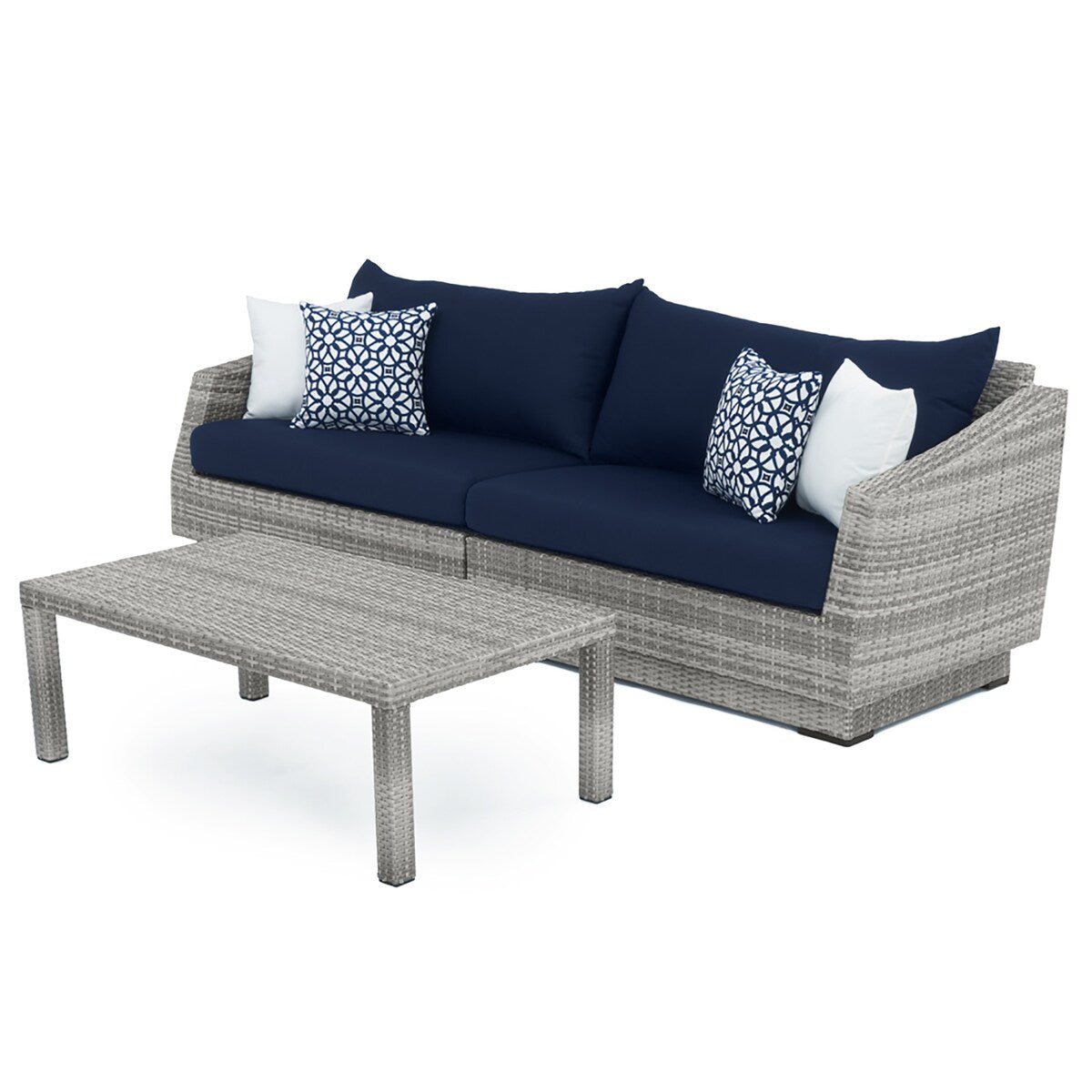 Cannes 20 Piece Sunbrella Outdoor Patio Estate Set