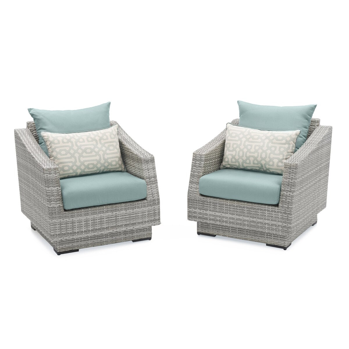 Cannes 9 Piece Sunbrella Outdoor Patio Sectional & Table
