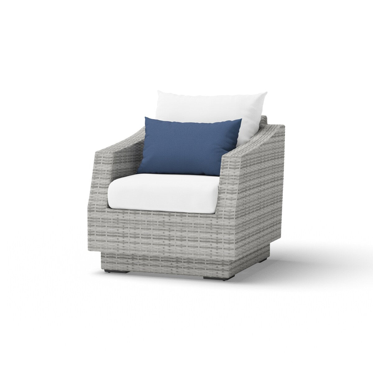 Cannes 9 Piece Sunbrella Outdoor Patio Sectional & Table