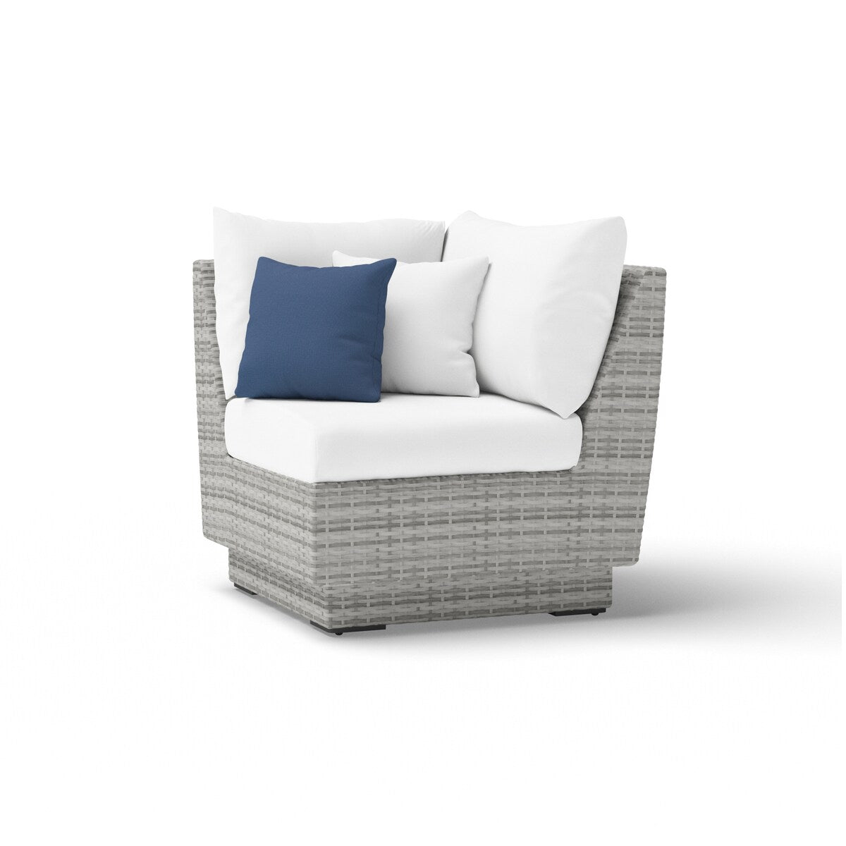 Cannes 9 Piece Sunbrella Outdoor Patio Sectional & Table