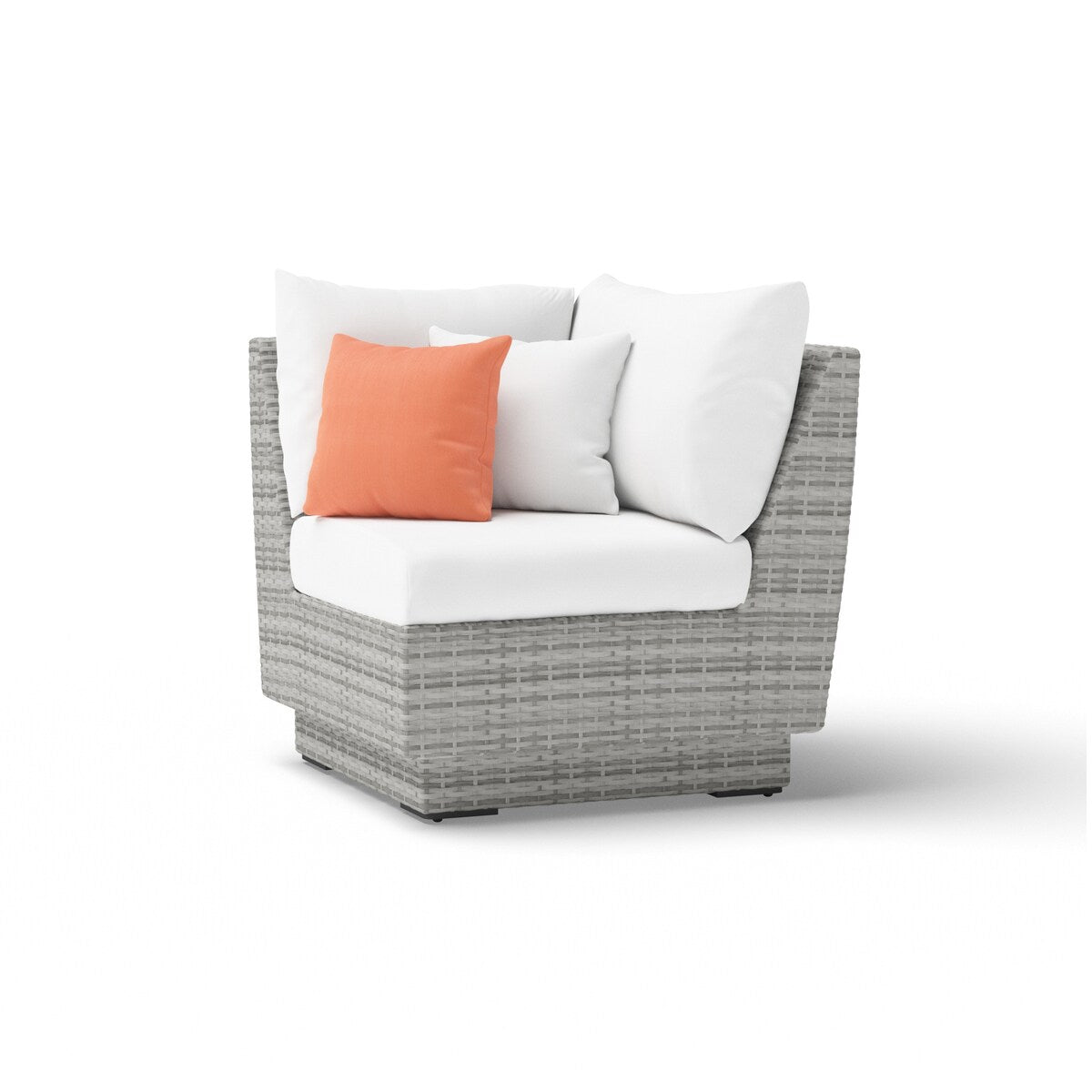 Cannes 9 Piece Sunbrella Outdoor Patio Sectional & Table