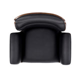 Cannonade Mid-century Swivel Office Chair by Christopher Knight Home