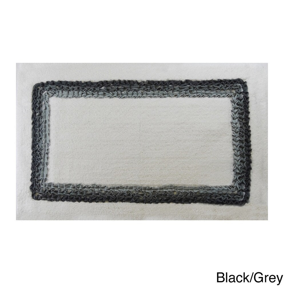Canon Border Cotton 20 x 30 Bath Rug (Set of 2)
