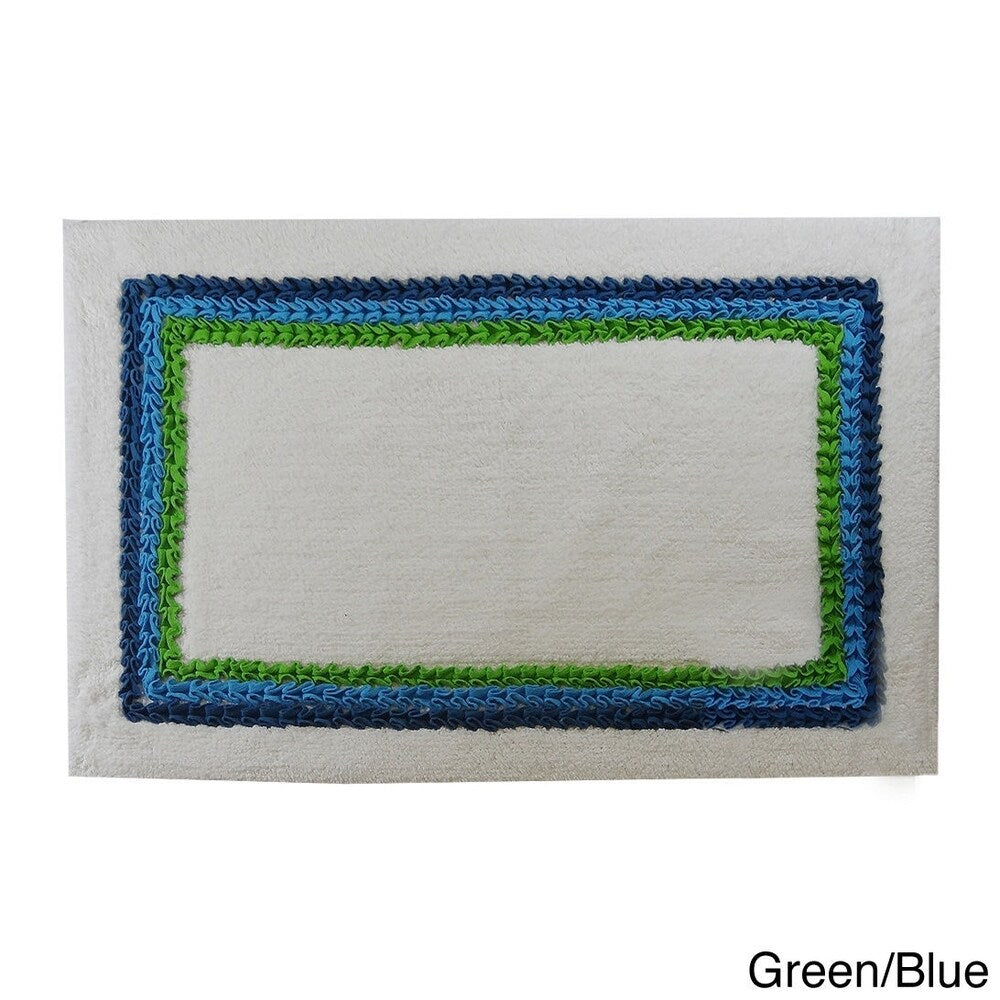 Canon Border Cotton 20 x 30 Bath Rug (Set of 2)