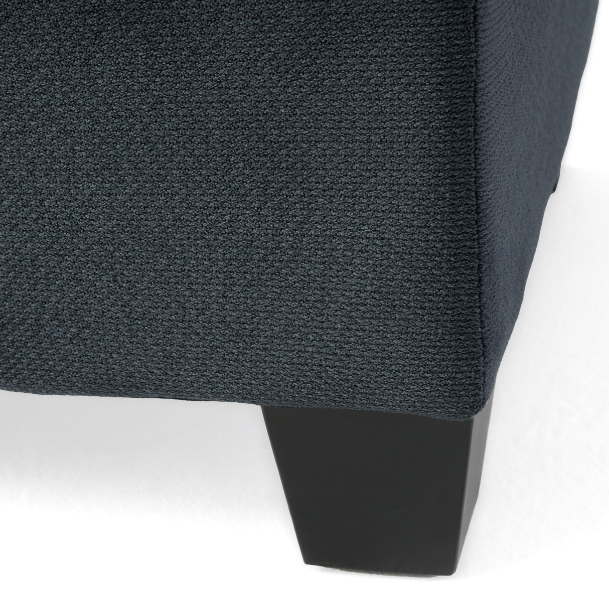 Canterbury Upholstered Tufted Ottoman by Christopher Knight Home