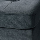 Canterbury Upholstered Tufted Ottoman by Christopher Knight Home