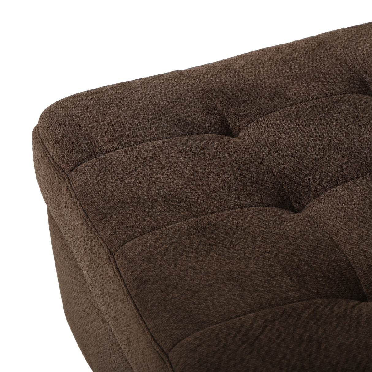 Canterbury Upholstered Tufted Ottoman by Christopher Knight Home