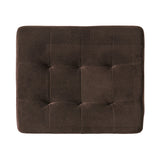Canterbury Upholstered Tufted Ottoman by Christopher Knight Home