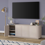 Canton Rectangular TV Stand for TV's up to 75" - 68" Wide