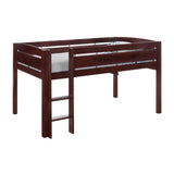 Canwood Whistler Junior Loft Bed Compatible with Twin-Sized Mattress - Featuring Underbed Storage/Organization