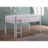 Canwood Whistler Junior Loft Bed Compatible with Twin-Sized Mattress - Featuring Underbed Storage/Organization
