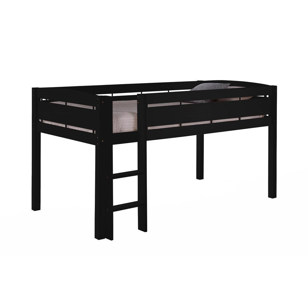 Canwood Whistler Junior Loft Bed Compatible with Twin-Sized Mattress - Featuring Underbed Storage/Organization