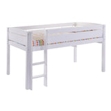 Canwood Whistler Junior Loft Bed Compatible with Twin-Sized Mattress - Featuring Underbed Storage/Organization