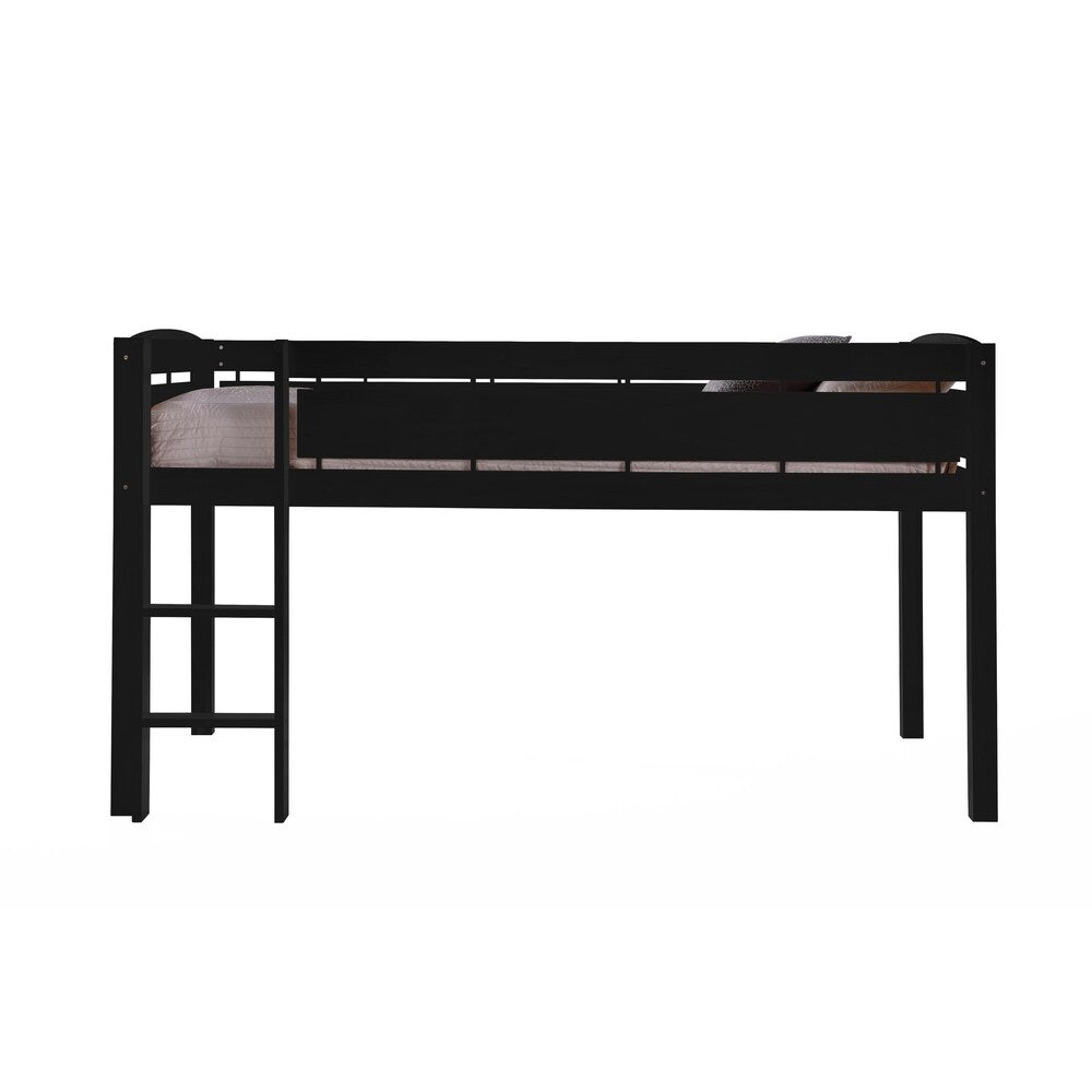 Canwood Whistler Junior Loft Bed Compatible with Twin-Sized Mattress - Featuring Underbed Storage/Organization