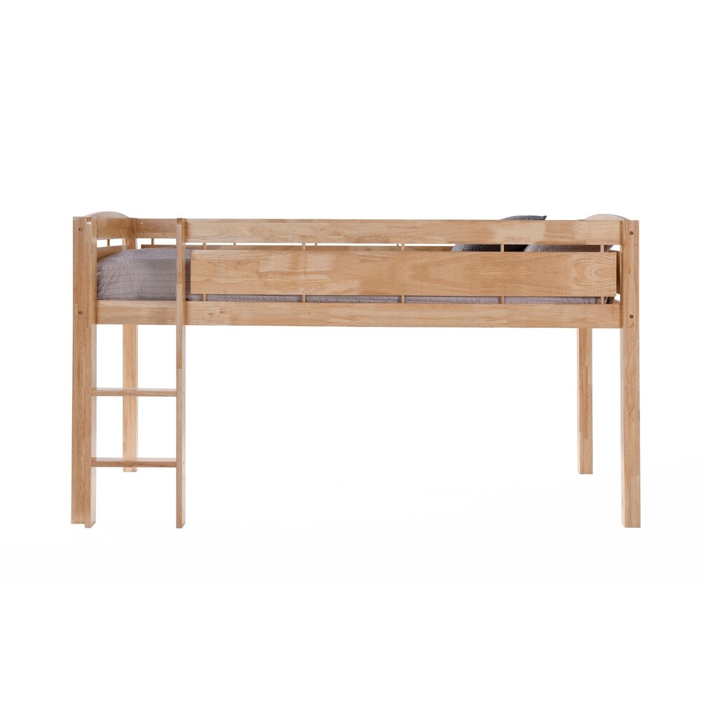 Canwood Whistler Junior Loft Bed Compatible with Twin-Sized Mattress - Featuring Underbed Storage/Organization